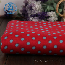 FDY Printed 100% Polyester One Side Anti Pilling One Side Brushed Polar Fleece Fabric for Garment Home Textile